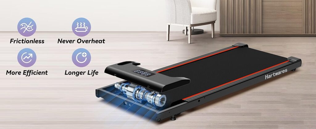 Hartwares Walking Pad Under Desk Treadmill Mini