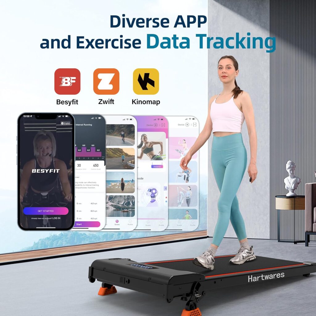 LED display and remote control for Hartwares walking pad